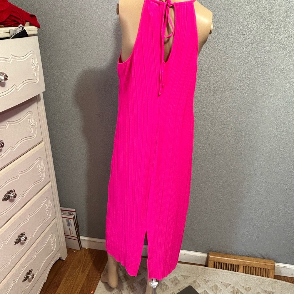 NWOT A New day Plise midi shift dress size small - Picture 6 of 8